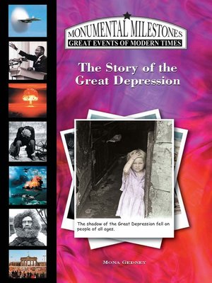 cover image of The Story of the Great Depression